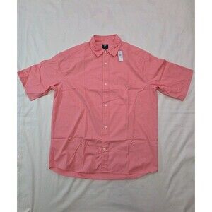 NWT GAP Organic Cotton Poplin Oversized Button-Up Big Shirt, Large Tall, $59.95